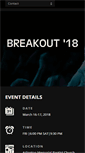 Mobile Screenshot of breakoutconference.com