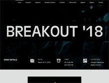Tablet Screenshot of breakoutconference.com